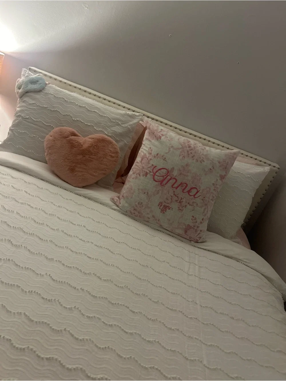 Lily Pulitzer Mini Pom Waves Duvet and Shams set (FULL/QUEEN)